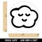 Sleeping Cloud Doodle Self-Inking Rubber Stamp for Stamping Crafting Planners